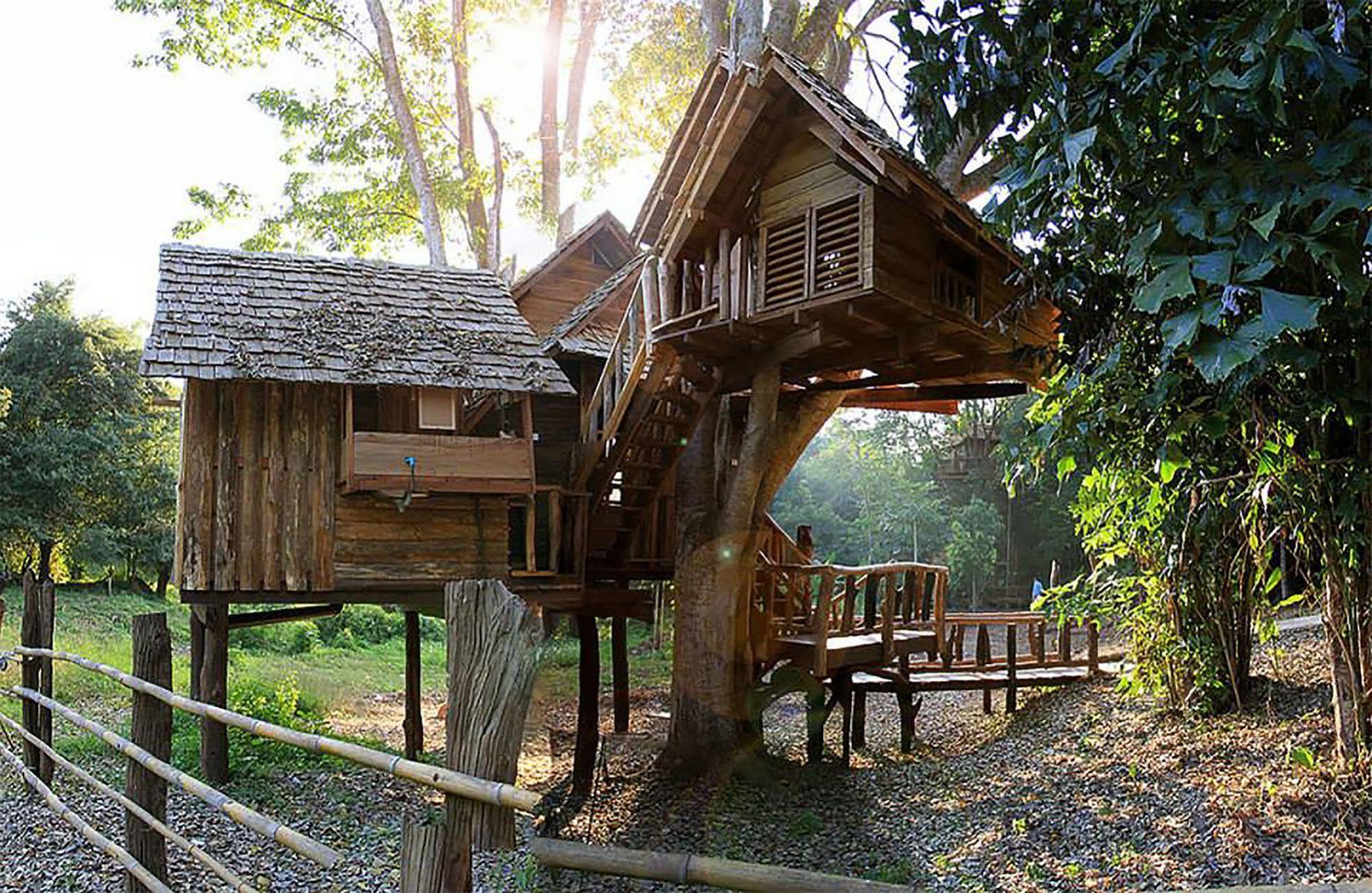Rabeang Pasak Treehouse Resort Chiang Mai Exteriör bild